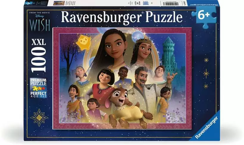 Ravensburger puzzle 100 pc Wish Characters 12001048V