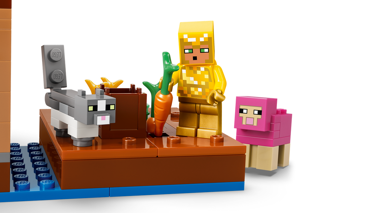 LEGO Minecraft Evoker Village Attack 21596L