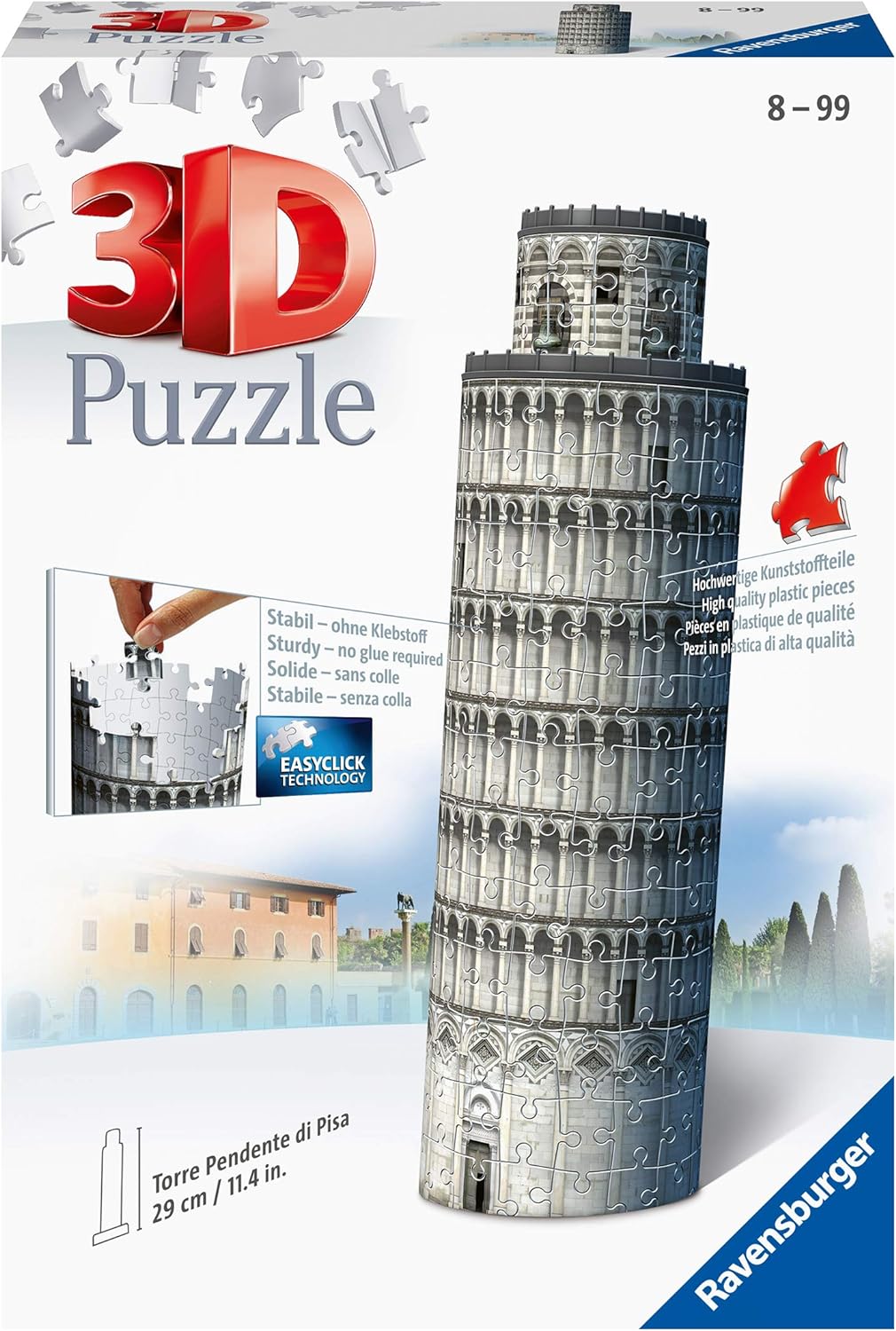 Ravensburger 3D Puzzle Pisa Tower 125579V