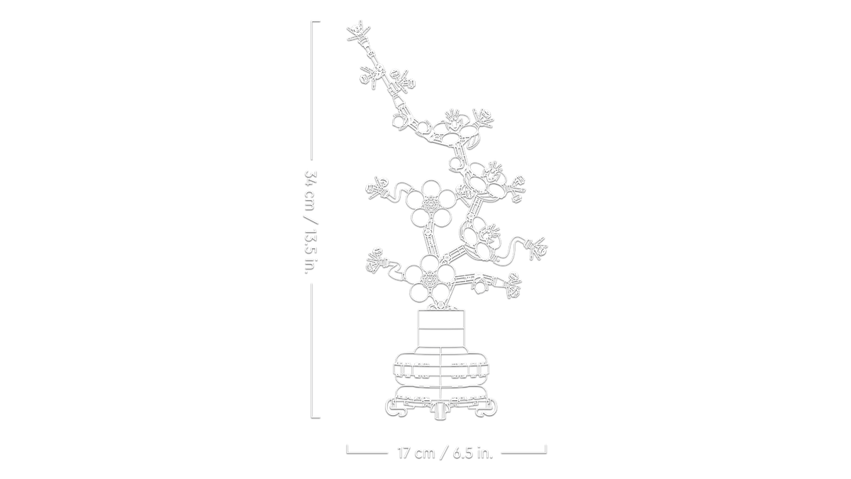 LEGO Botanical Collection Plum Blossom 10369L