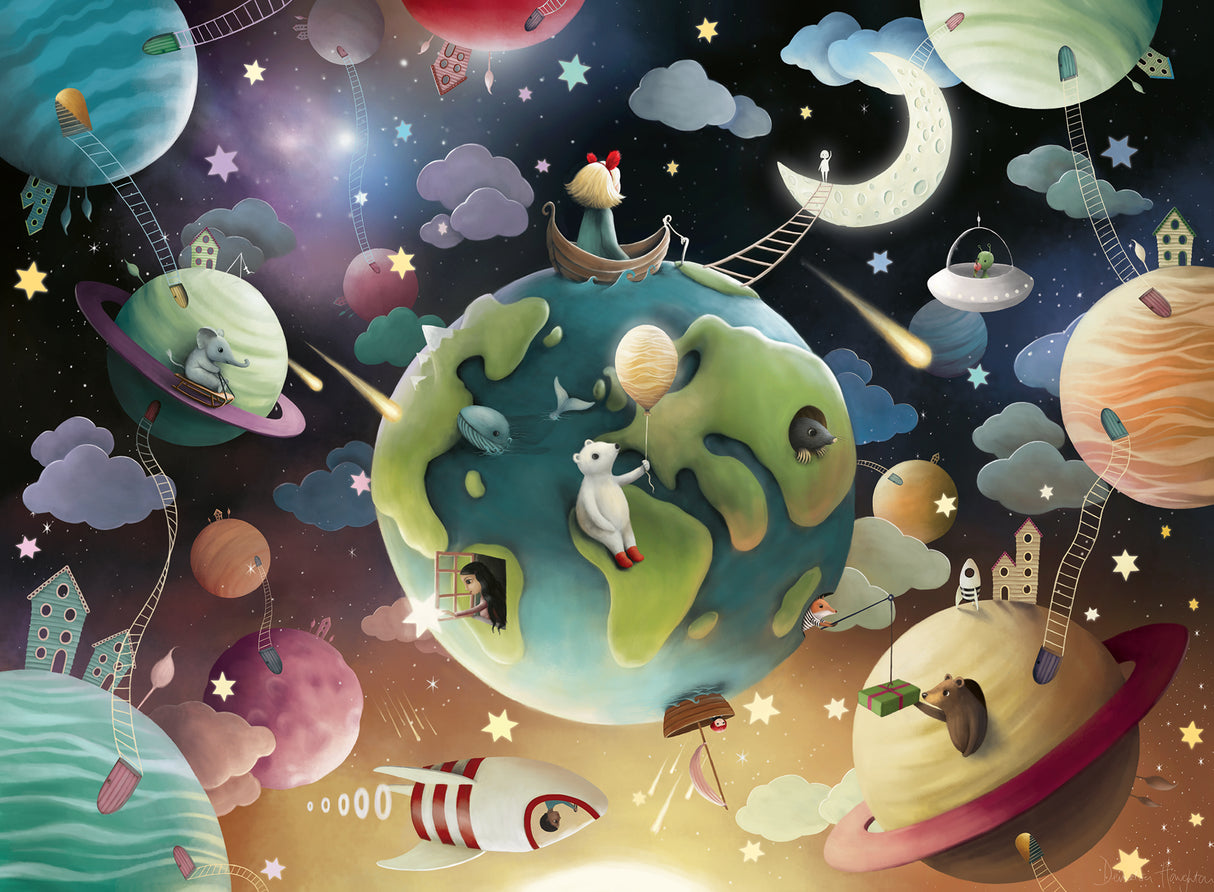 Ravensburger Puzzle 100 pc The Planets 129713V