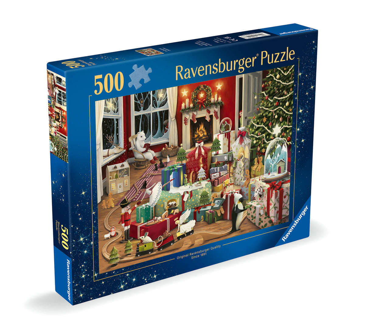 Ravensburger Puzzle 500 Pieces: Enchanted Christmas 12000227V