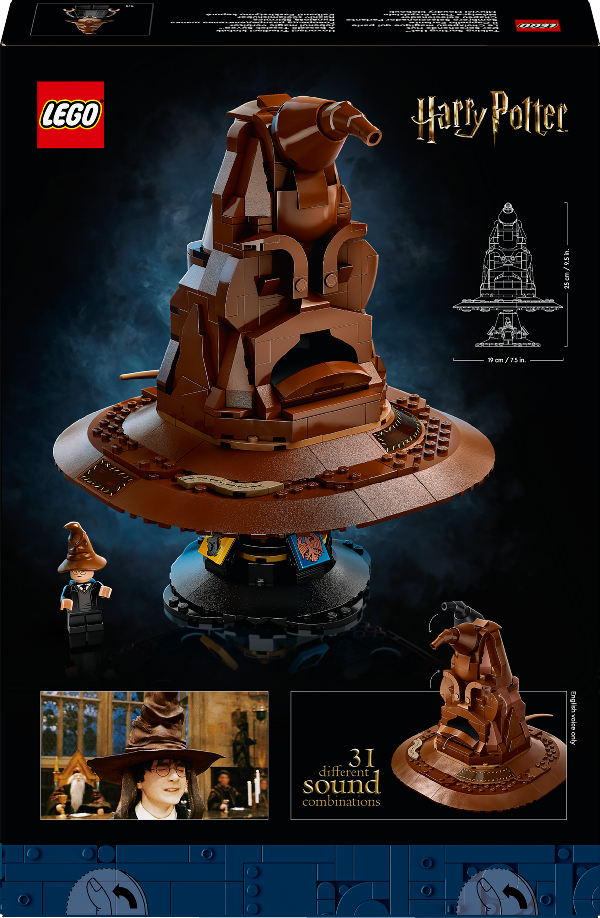 LEGO Harry Potter Talking Sorting Hat 76429L