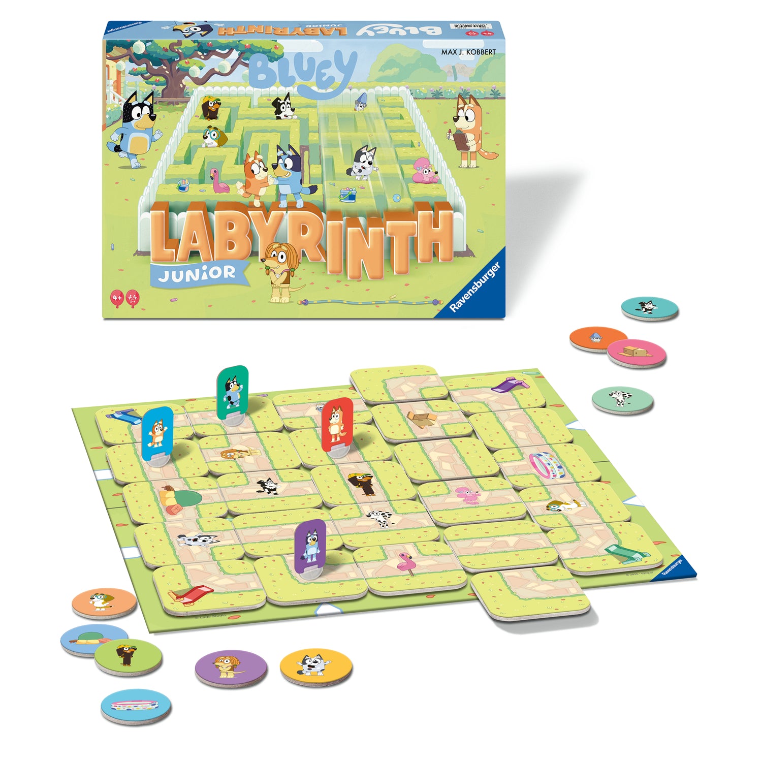 Ravensburger Board Game: Bluey Junior Labyrinth 24711U