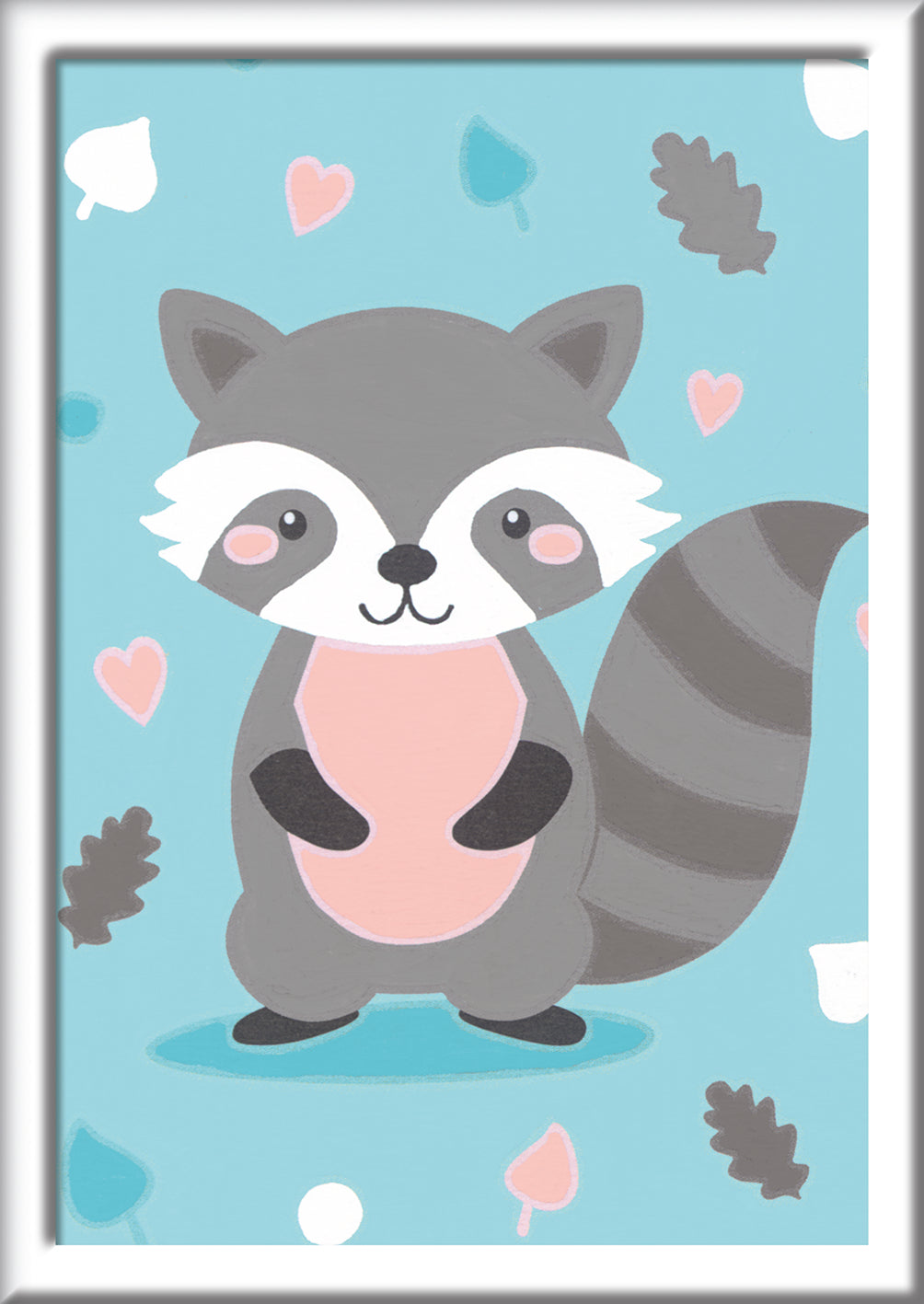 Ravensburger Paint by Numbers Cute Raccoon 202089V