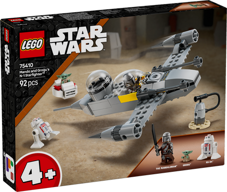 LEGO Star Wars Mando and Grogu's N-1 Starfighter 75410L