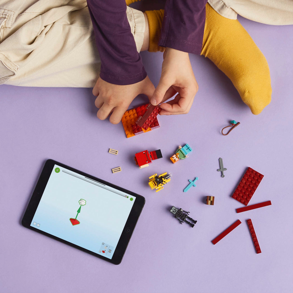 LEGO Minecraft The Nether Lava Battle 21266L