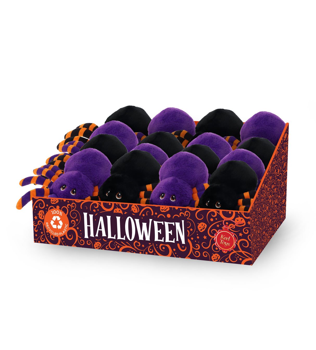 Keel Toys Keeleco Spiders 15 cm - 2 different EH3882K