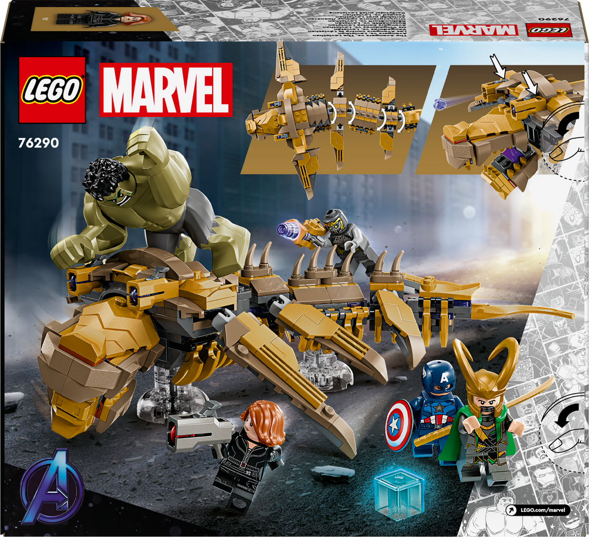 LEGO Super Heroes The Avengers vs. The Leviathan 76290L