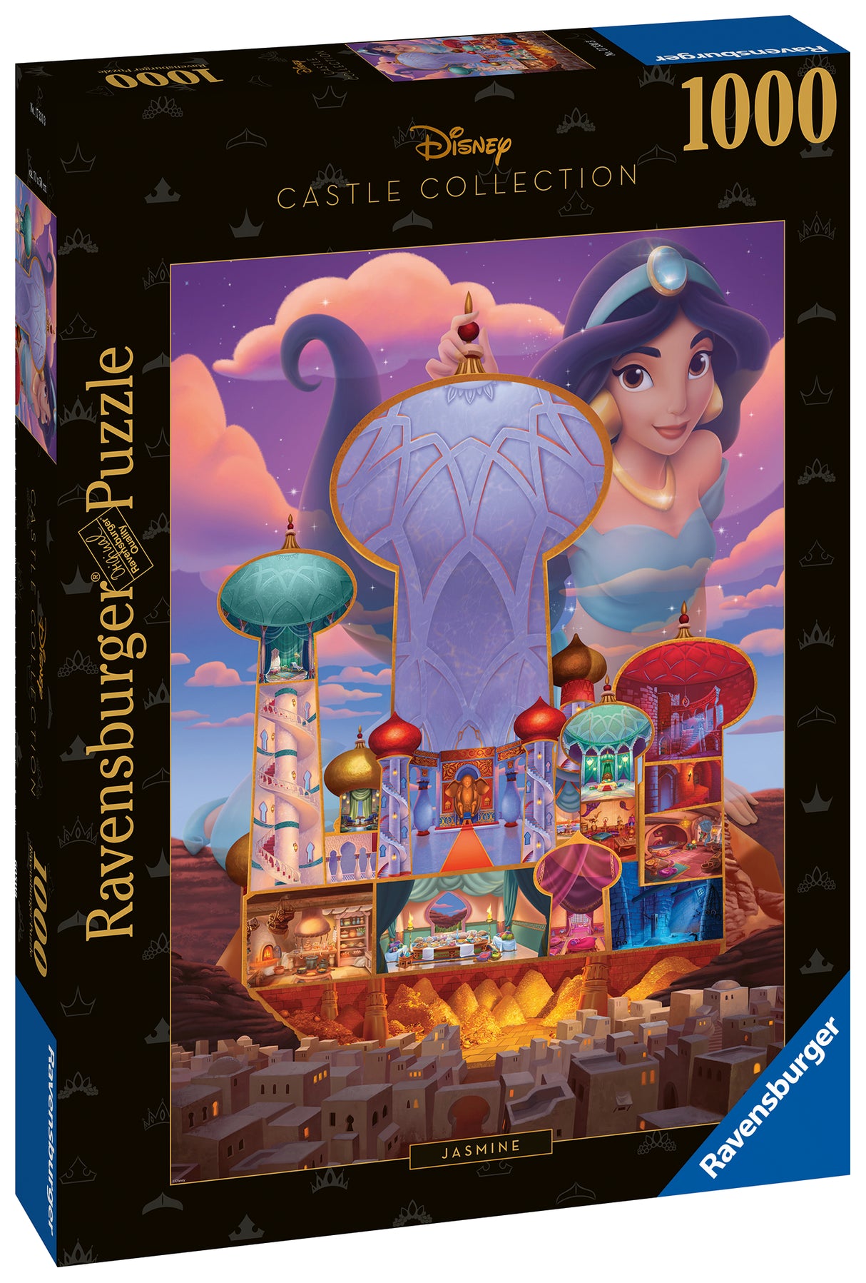 Ravensburger Puzzle 1000 Pc Jasmine Castle 173303V