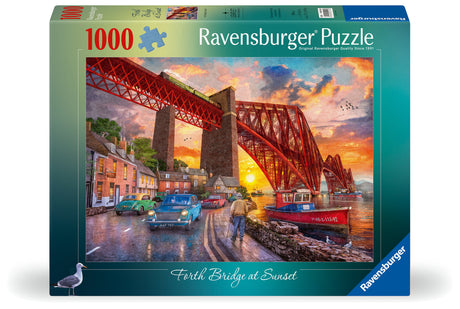 Ravensburger Puzzle 1000 pc Forth Bridge At Sunset
 12000125V
