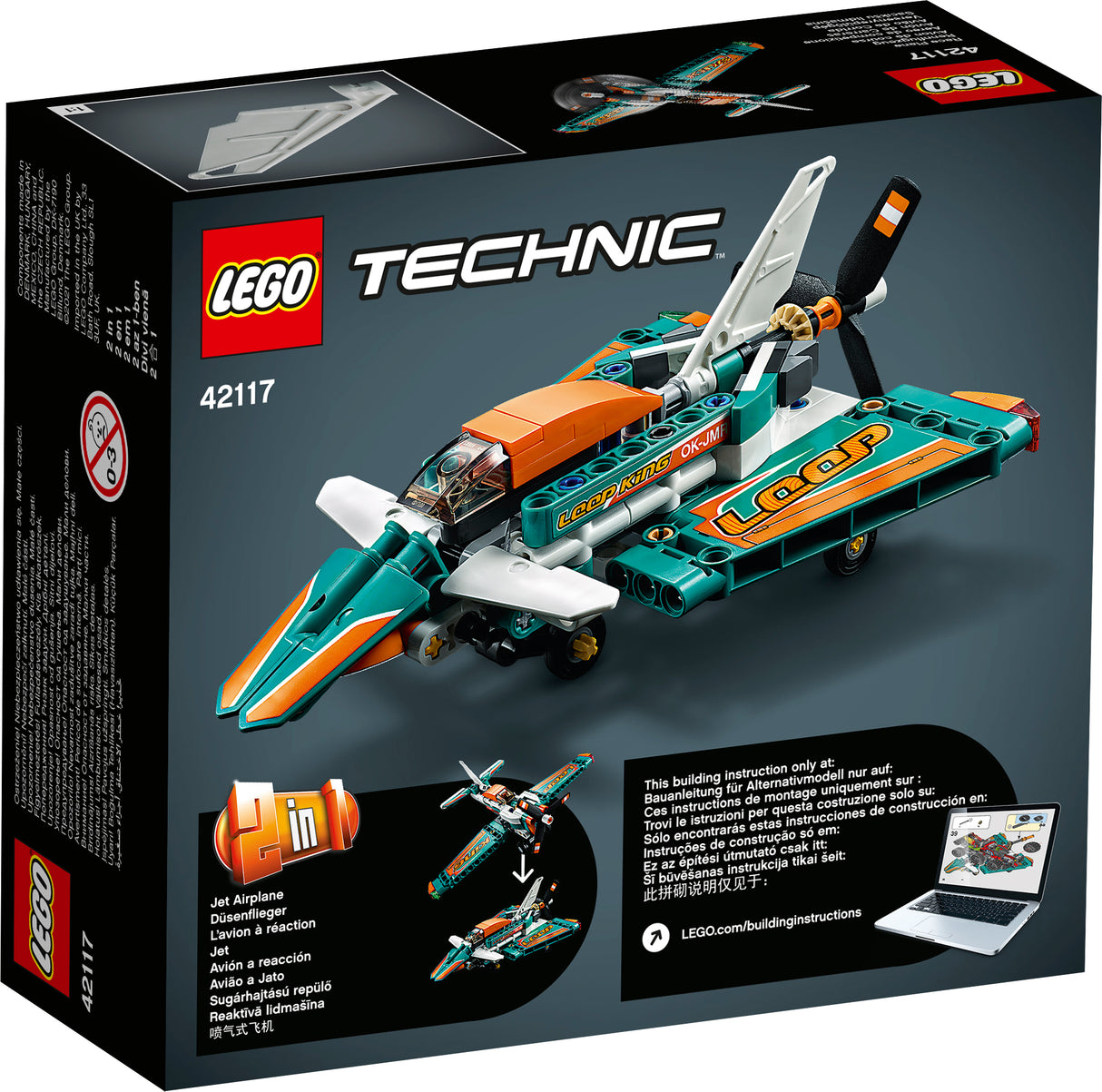 LEGO Technic Race Plane 42117L