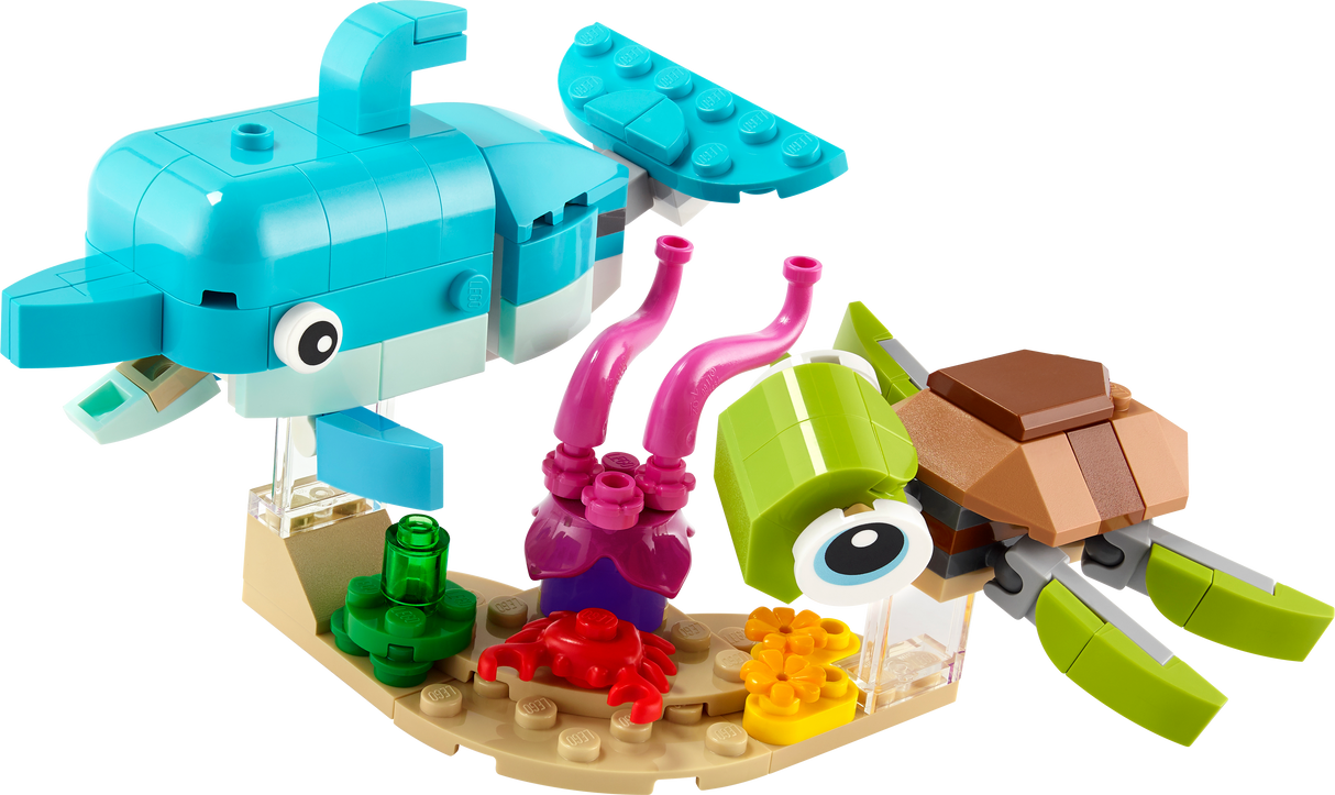 LEGO Creator  Dolphin and Turtle 31128L