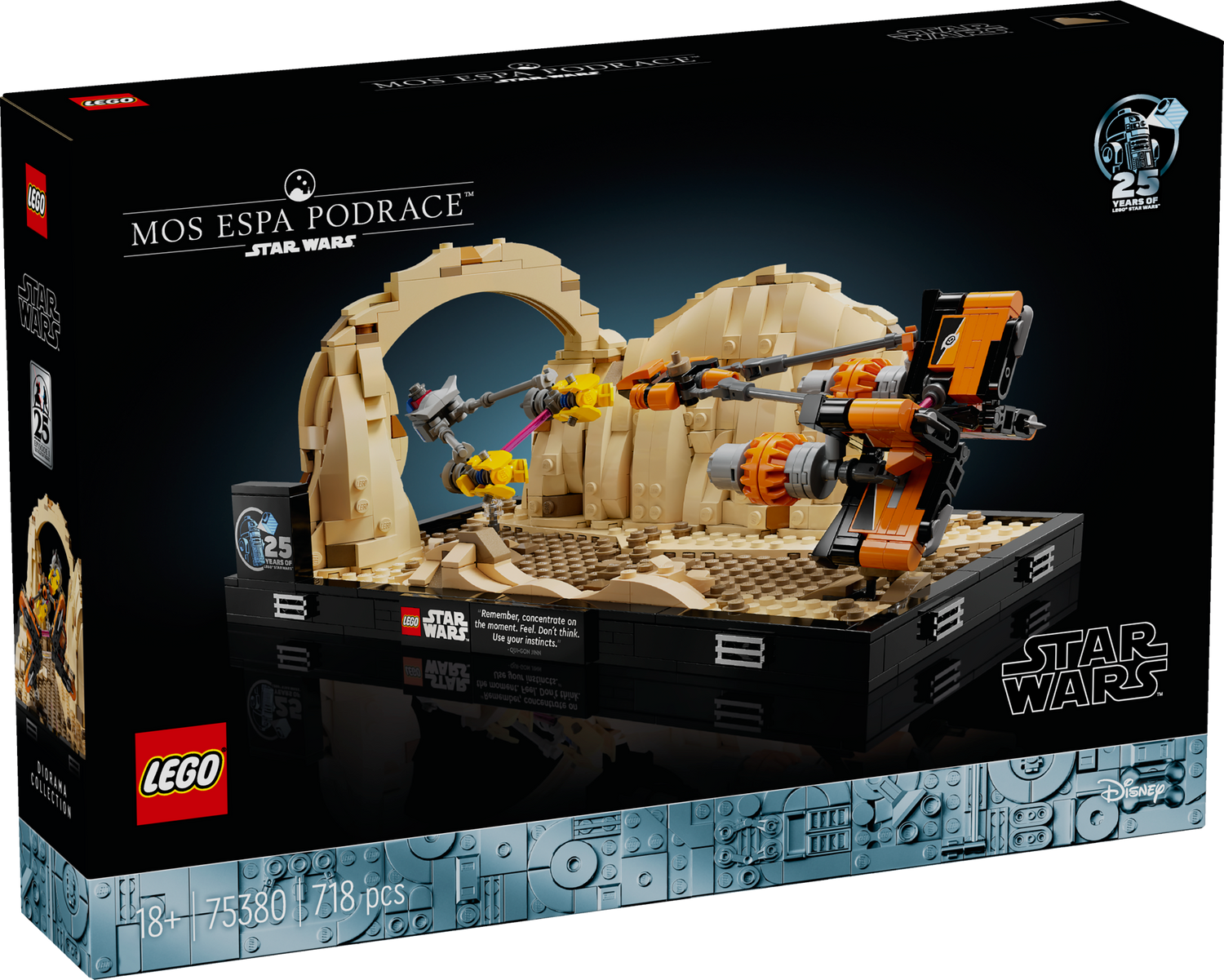 LEGO Star Wars Mos Espa Podrace Diorama 75380L