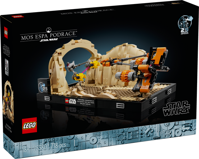 LEGO Star Wars Mos Espa Podrace Diorama 75380L