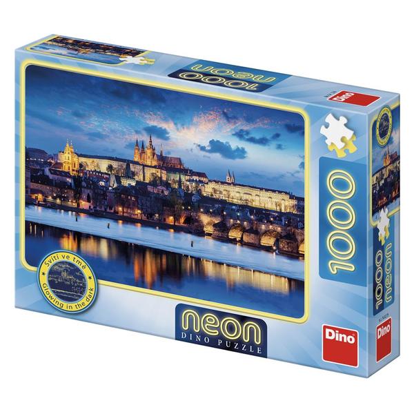 Dino Neon Puzzle 1000 pc Prague 54127D
