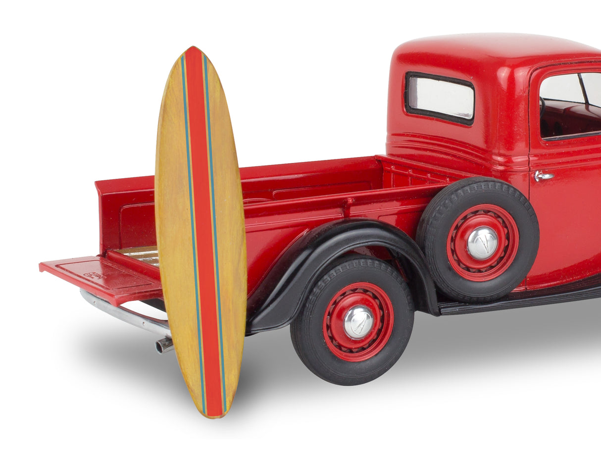 Revell Plastic Model 1937 Ford Pickup Street Rod with Surf Board 1:25 14516R