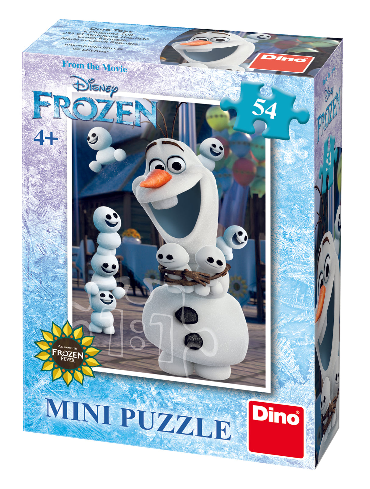 Dino Mini Puzzle 54 pc, Disney 33121D