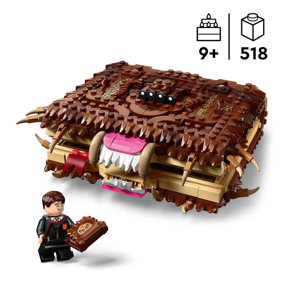 LEGO Harry Potter Chomping Monster Book of Monsters 76449L