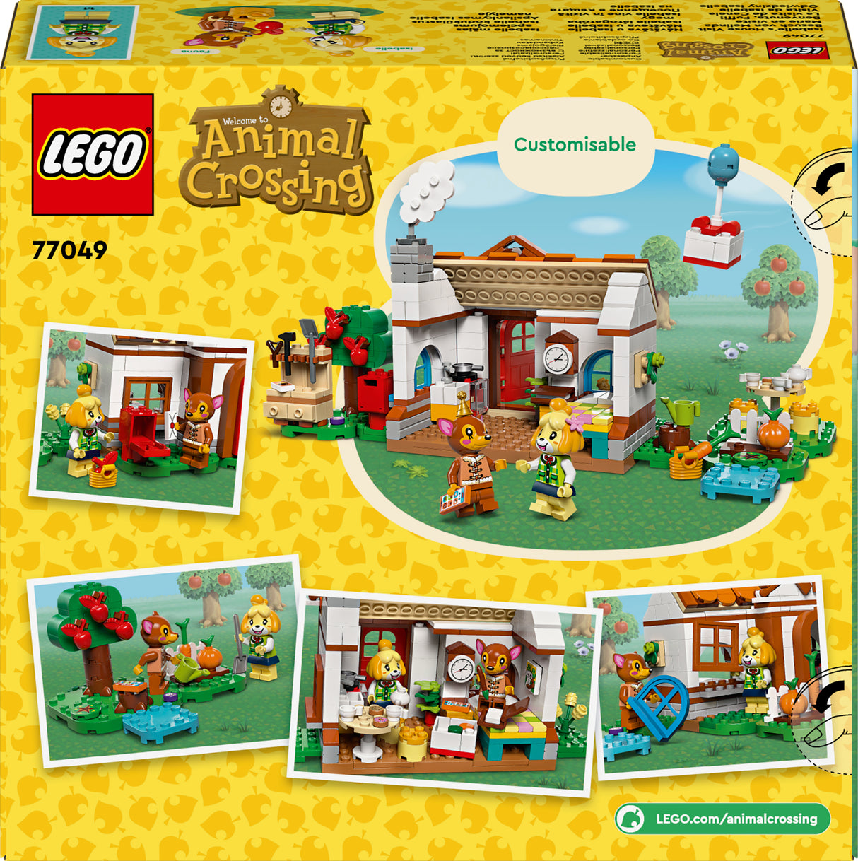 LEGO Animal Crossing Isabelle's House Visit 77049L