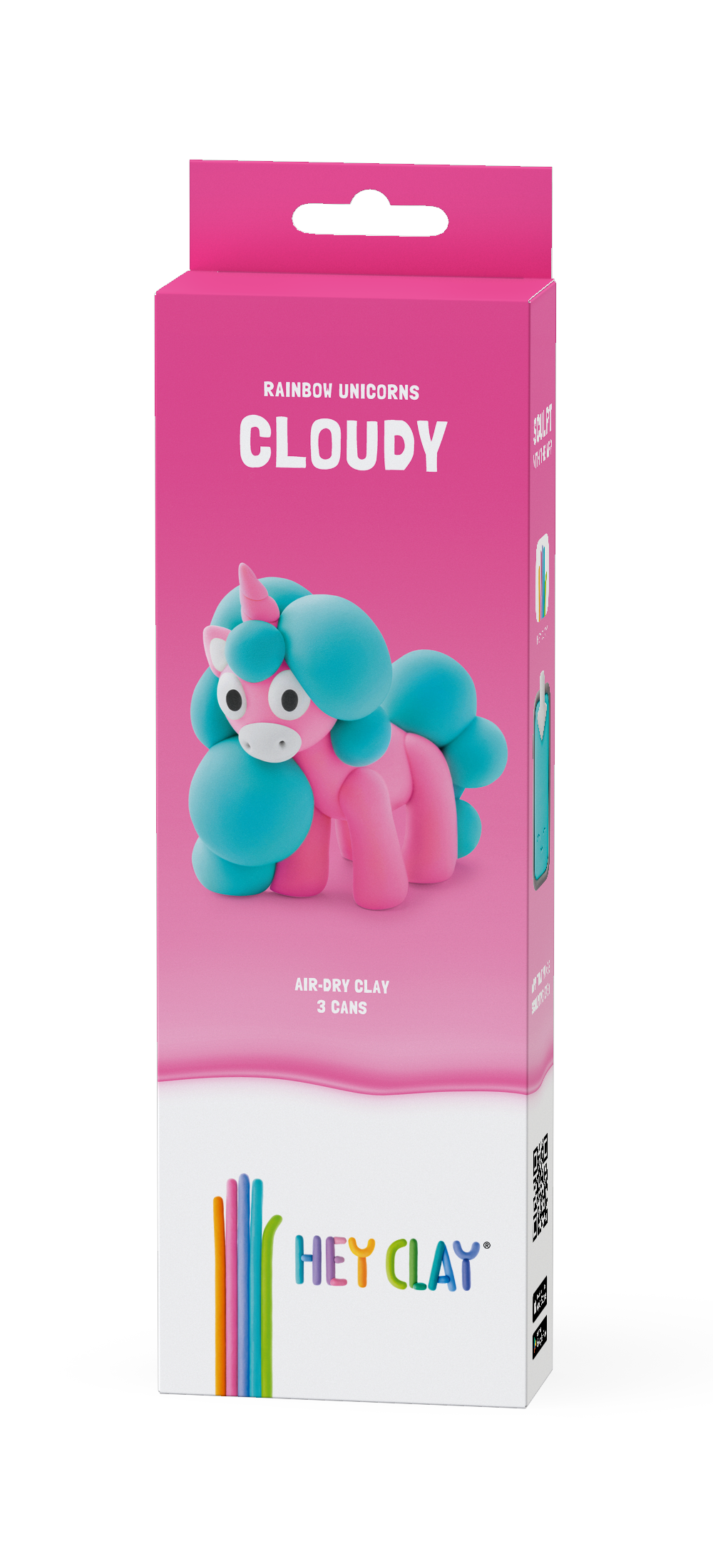 HEY CLAY Modeling Clay Unicorn Cloudy 3 pc 30138E