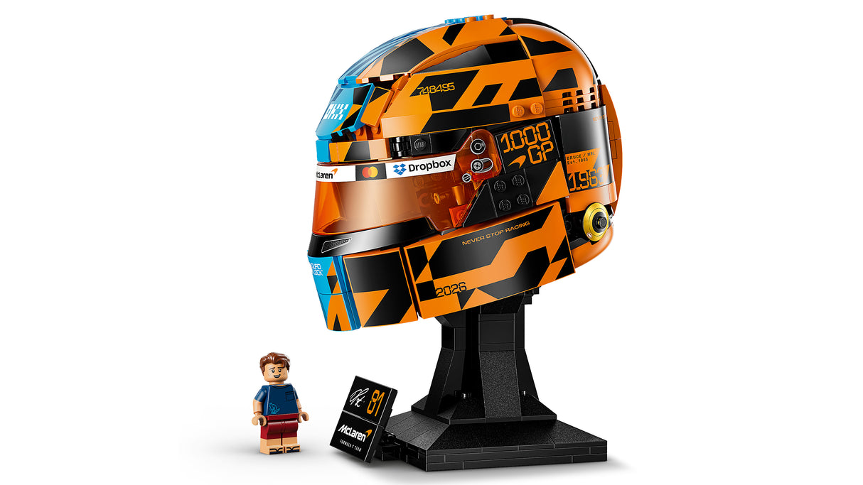 LEGO Editions McLaren Mastercard F1 Team Oscar Piastri Helmet 43017L