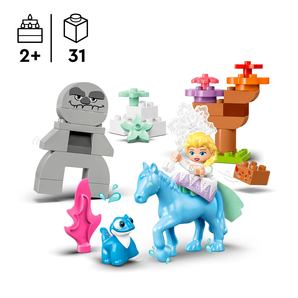 LEGO DUPLO Elsa & Bruni in the Enchanted Forest 10418L
