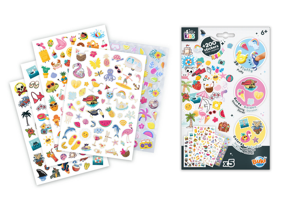 Buki Sticker Pack - Summer FK018I