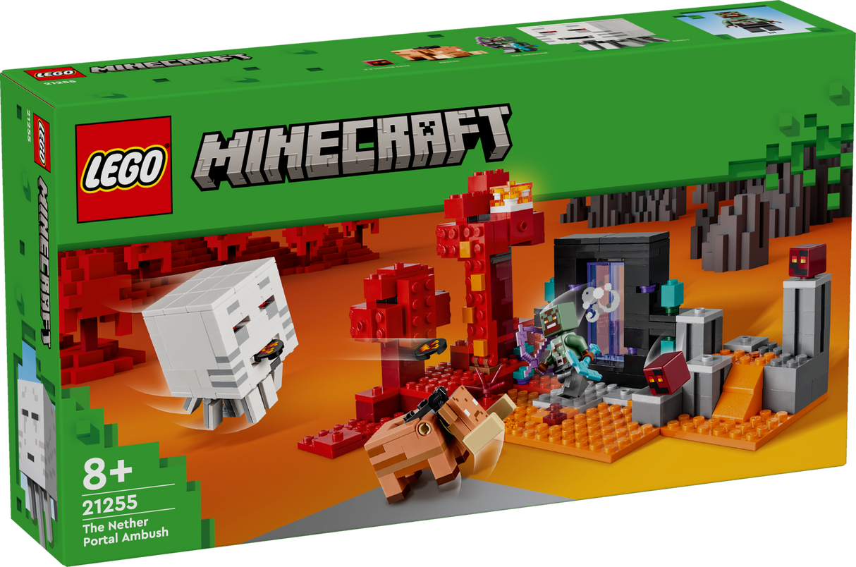 LEGO Minecraft The Nether Portal Ambush 21255L