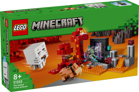 LEGO Minecraft The Nether Portal Ambush 21255L