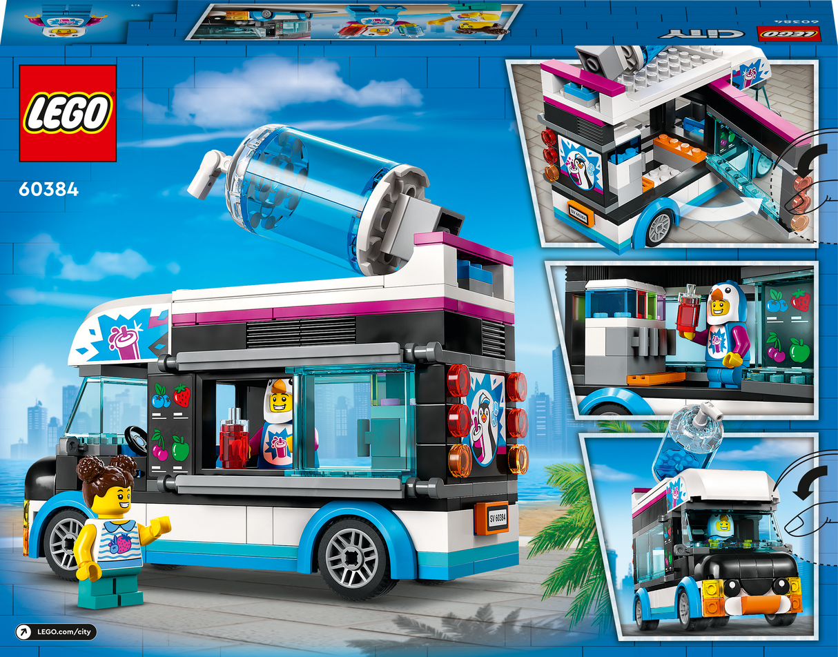 LEGO City Penguin Slushy Van 60384L