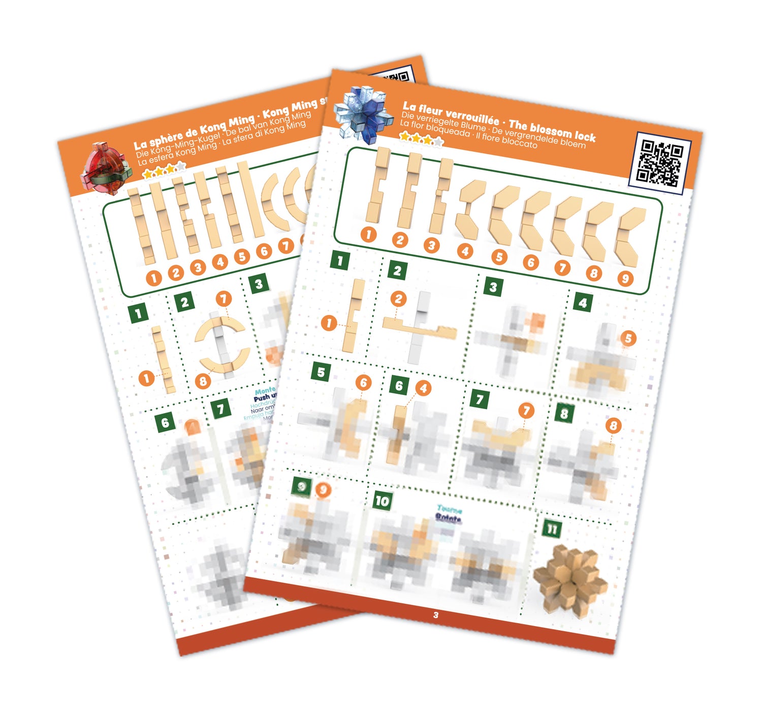 Buki Buki Puzzle Game for Experts 6207I