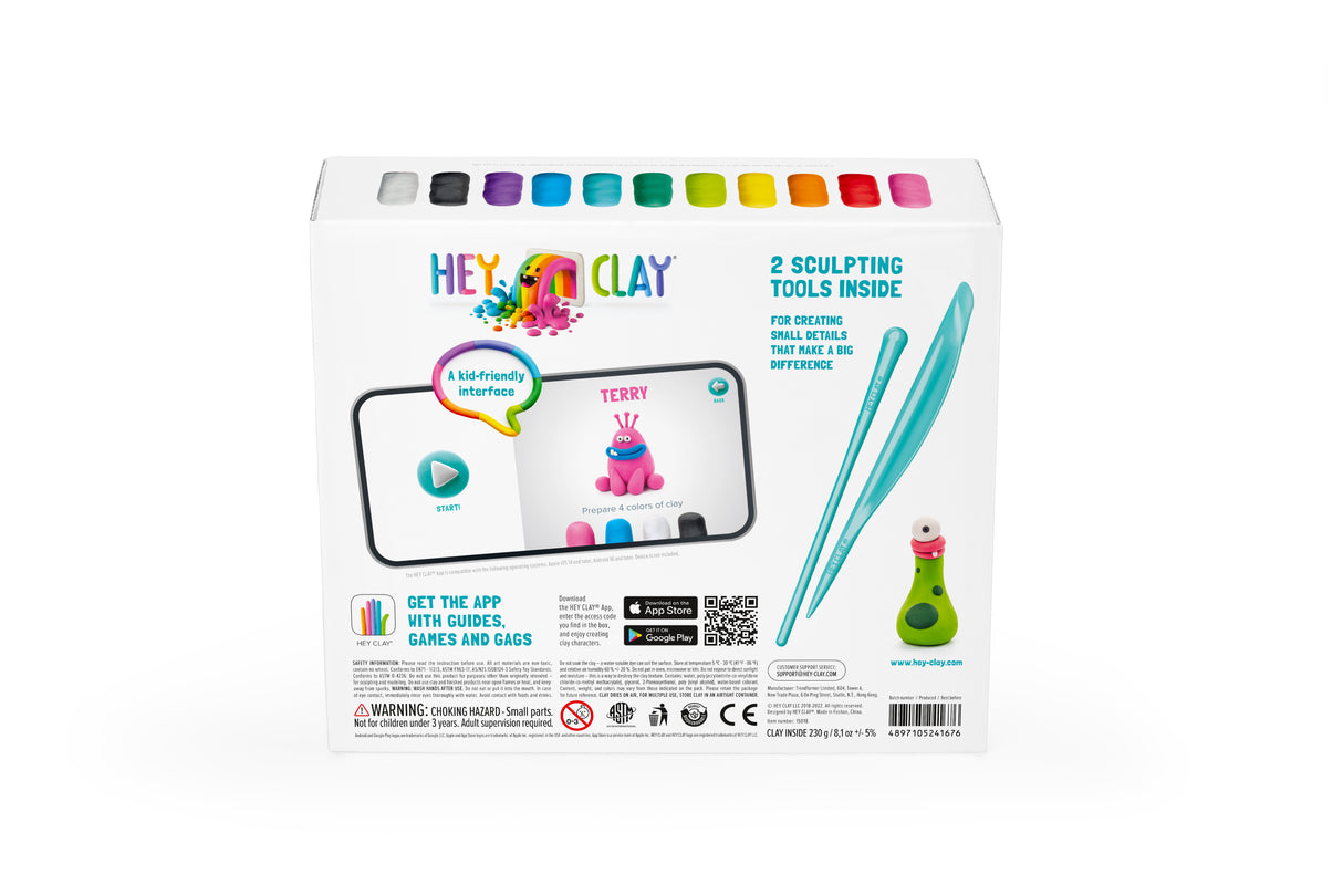 HEY CLAY Modeling Clay Monsters 15018E