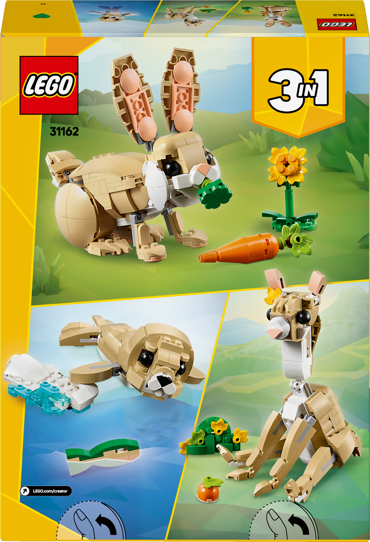 LEGO Creator Cute Bunny 31162L