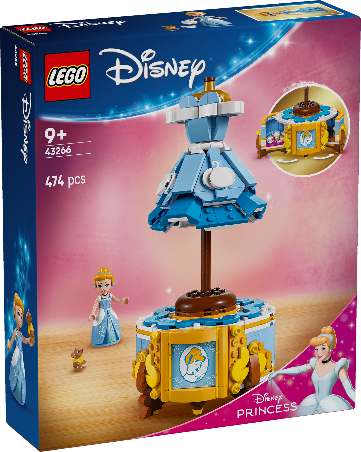 LEGO Disney Cinderella's Dress 43266L