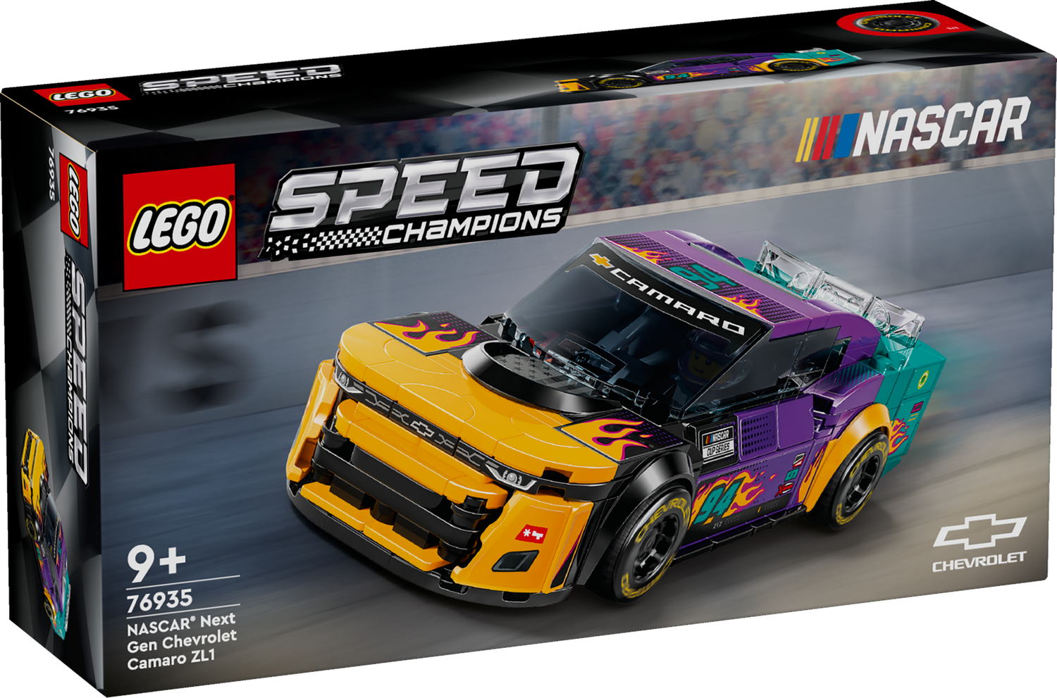 LEGO Speed Champions NASCAR Next Gen Chevrolet Camaro ZL1 76935L