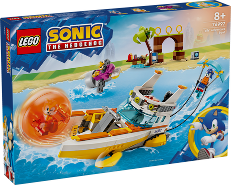 LEGO Sonic the Hedgehog Tails' Adventure Boat 76997L