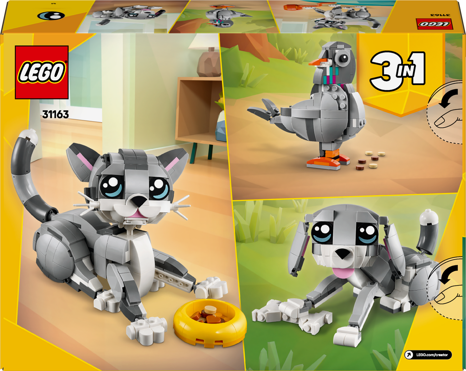 LEGO Creator Playful Cat 31163L
