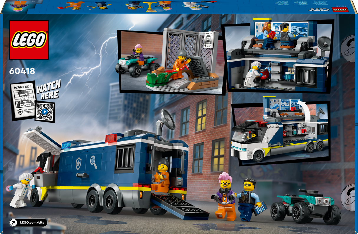 LEGO City Police Mobile Crime Lab Truck 60418L