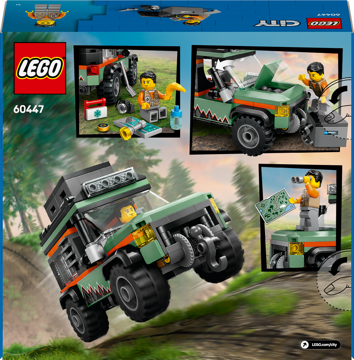 LEGO City Off-Road 4x4 Mountain Truck 60447L