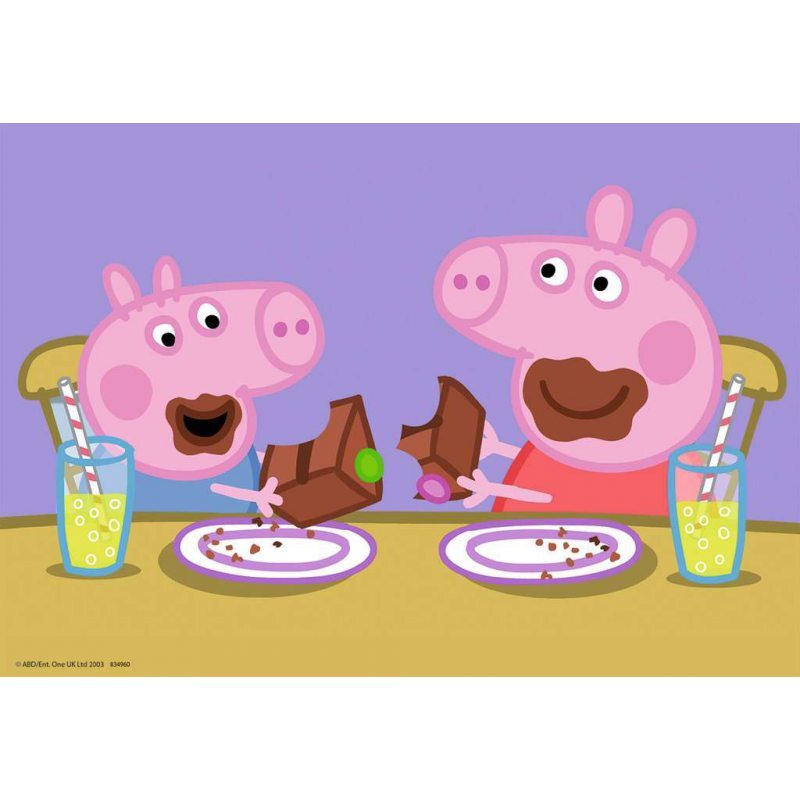 Ravensburger Puzzle 2x24 pc Peppa Pig At School 090822V