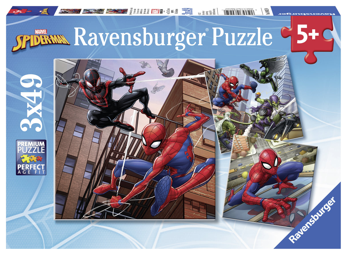 Ravensburger Puzzle 3x49 pc Spider-Man 080250V