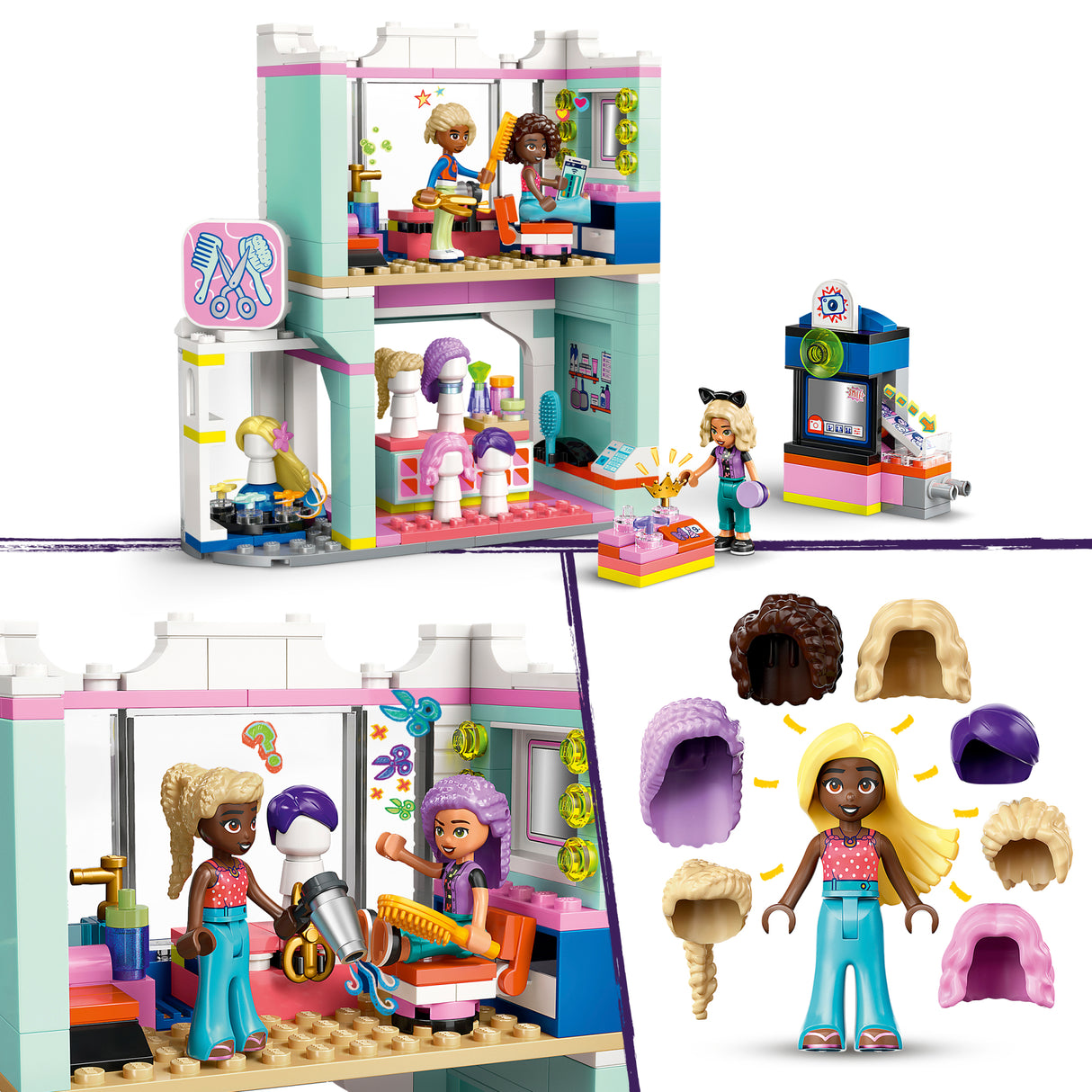 LEGO Friends Hair Salon and Accessories Shop 42662L