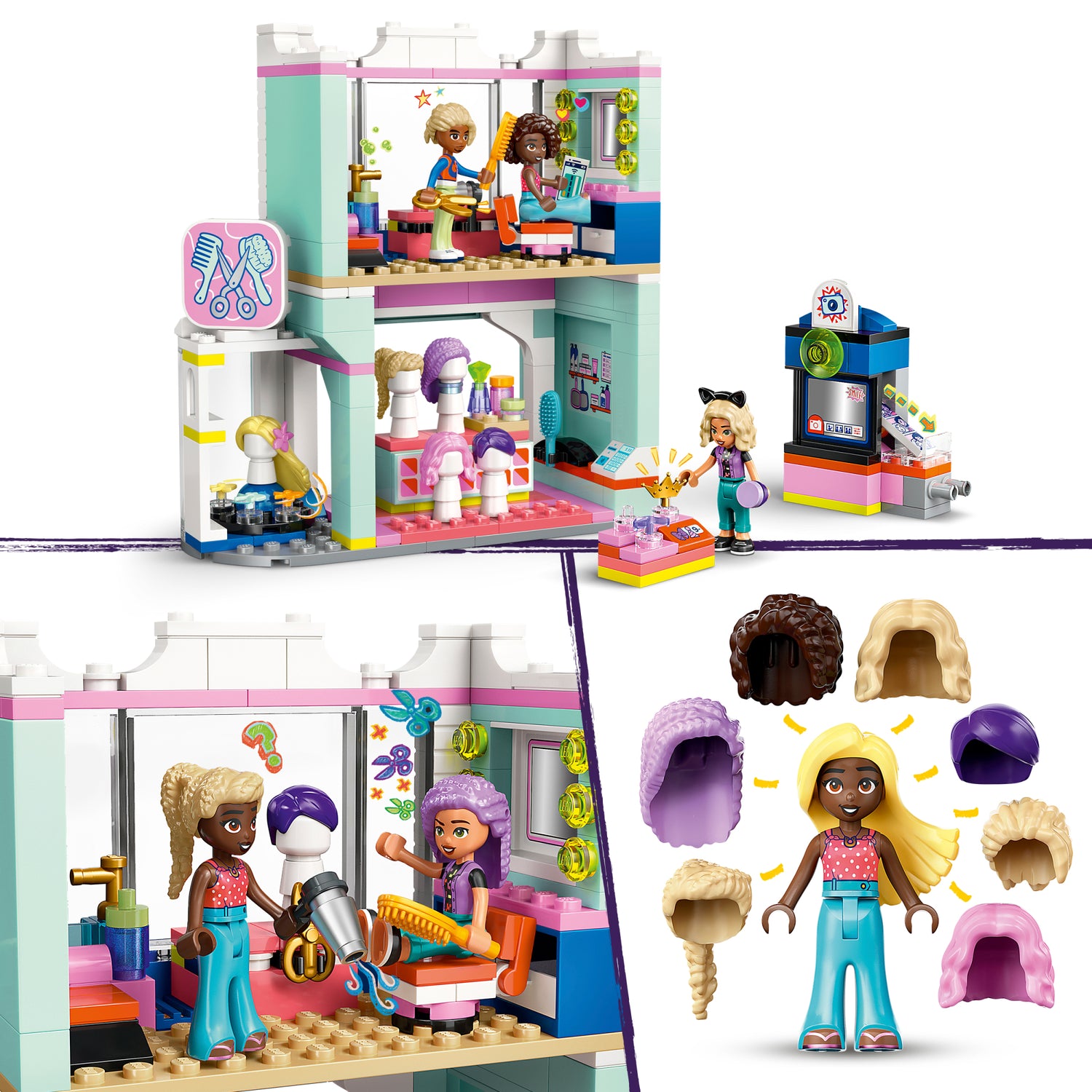 LEGO Friends Hair Salon and Accessories Shop 42662L