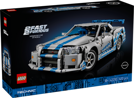 LEGO Technic 2 Fast 2 Furious Nissan Skyline GT-R (R34) 
 42210L