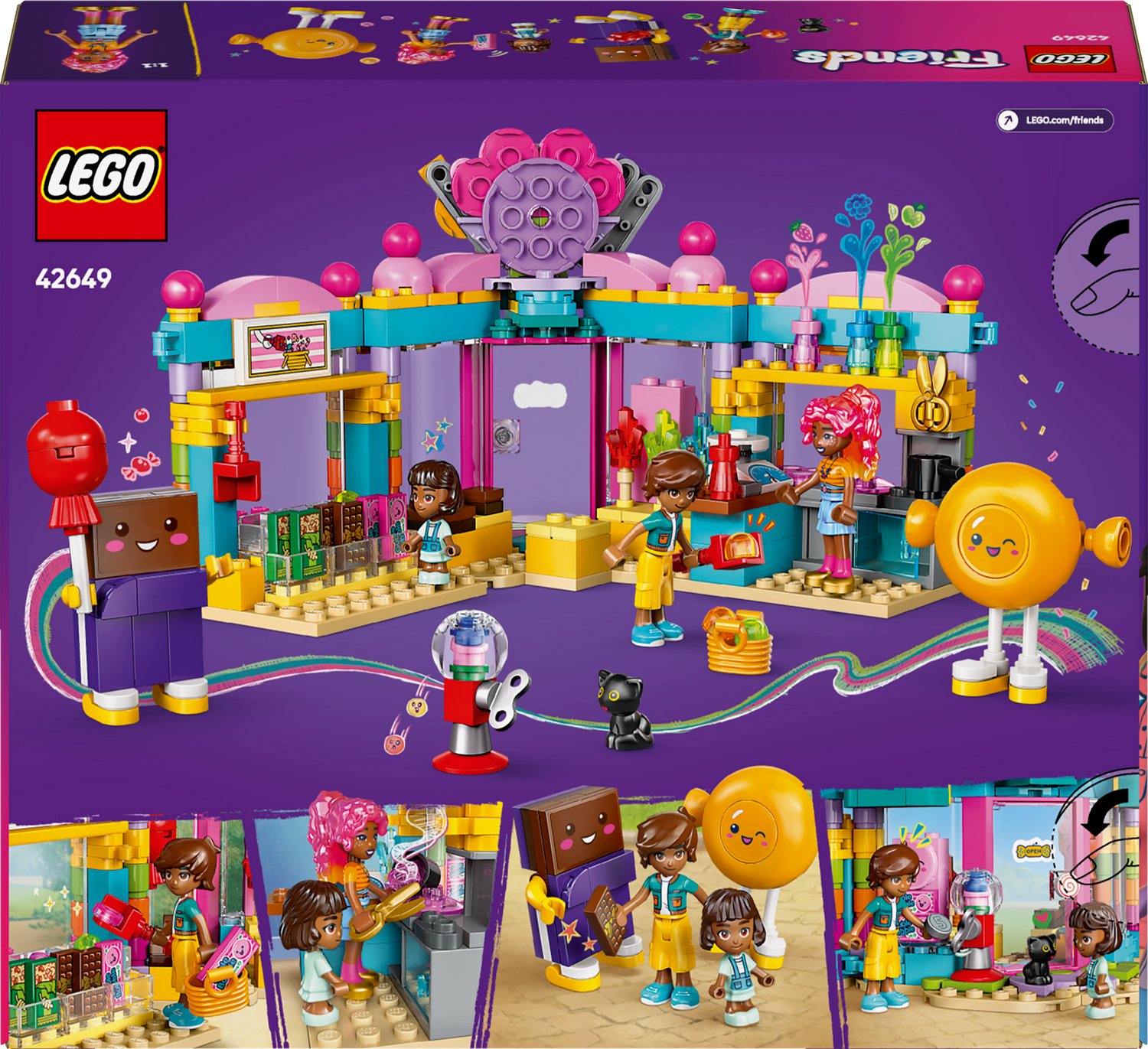 LEGO Friends Heartlake City Candy Store 42649L