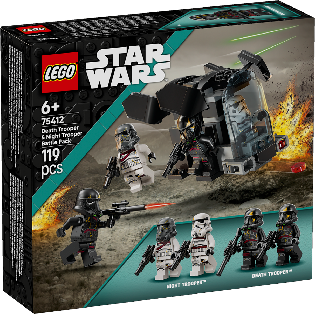 LEGO Star Wars Death trooper & Night Trooper Battle Pac 75412L