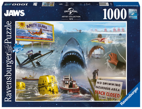 Ravensburger Puzzle 1000 pc The Move JAWS 174508V
