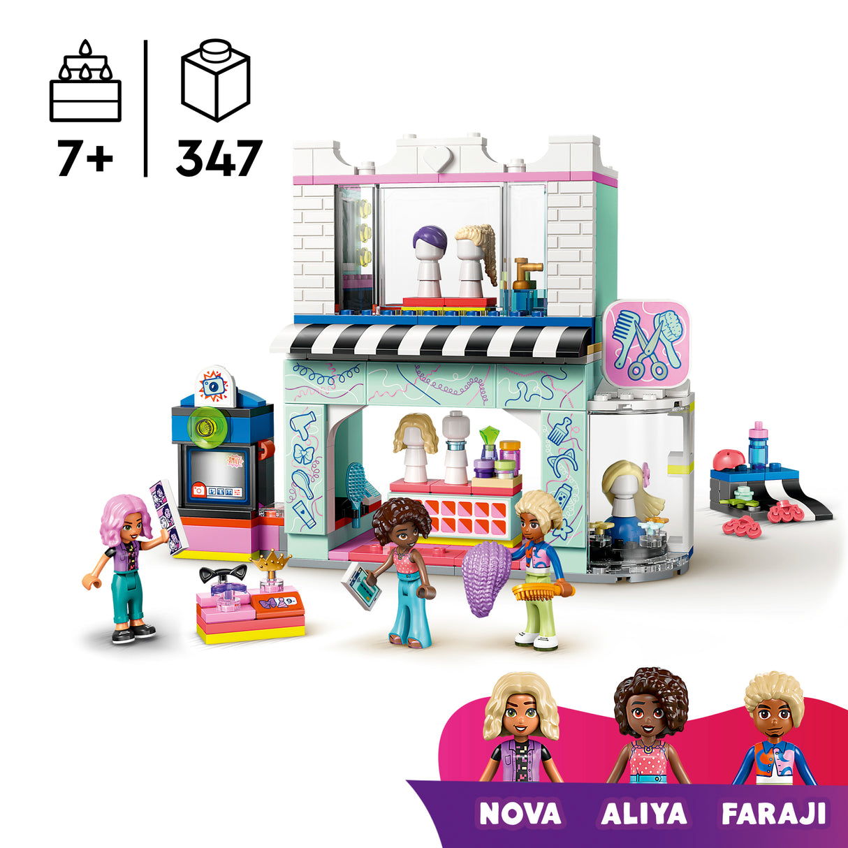 LEGO Friends Hair Salon and Accessories Shop 42662L