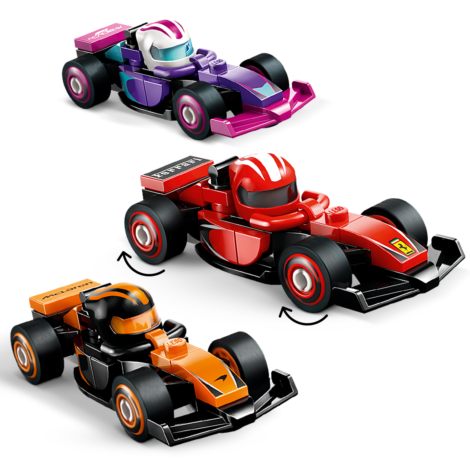 LEGO F1® Collectible Race Cars 71049L